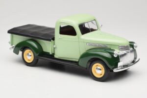 Chevrolet Pickup Verde Solido 1:18 8063 Metal - imaginea 6 din 8