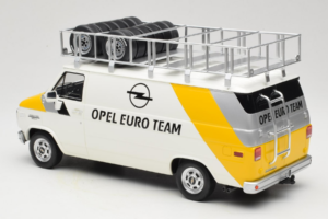 Opel Manta 400 Group B Rally Tour de Corse 1984 Cu Chevrolet G30 Vehicul de Asistență Otto 1:18 OT491 Rășină - imaginea 8 din 13