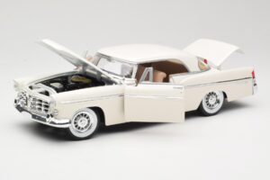 Chrysler 300B Alb Maisto 1:18 531897 Metal - imaginea 2 din 8