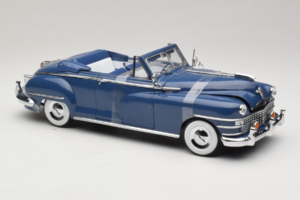 Chrysler New Yorker Albastru Signature Models 1:18 CT-68629 Metal - imaginea 4 din 6