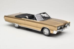 Chrysler Newport Cabriolet Gold Metallic BoS Models 1:18 BOS273 Rășină - imaginea 4 din 6