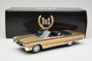 Chrysler Newport Cabriolet Gold Metallic BoS Models 1:18 BOS273 Rășină - imaginea 6 din 6