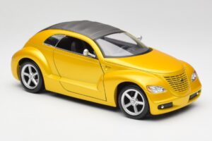 Chrysler Pronto Cruizer Auriu Maisto 1:18 37800 Metal - imaginea 6 din 8