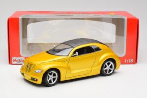 Chrysler Pronto Cruizer Auriu Maisto 1:18 37800 Metal - imaginea 8 din 8