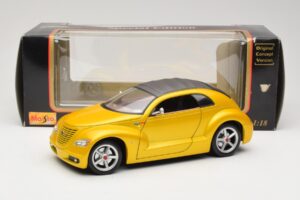 Chrysler Pronto Cruizer Auriu Maisto 1:18 50338 Metal - imaginea 8 din 8