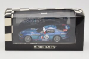 Chrysler Viper GTS-R #52 S. Belloc / F. Cochet / T. Treluyer 24 Hours of Le Mans 2002 Minichamps 1:43 499921452 Metal - imaginea 4 din 4