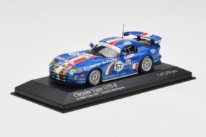 Dodge Viper GTS-R #57 Terrien / Cochet / Dayraut Le Mans 24 Hours 2001 Minichamps 1:43 400011457 Metal - imaginea 2 din 4