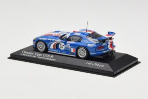 Dodge Viper GTS-R #57 Terrien / Cochet / Dayraut Le Mans 24 Hours 2001 Minichamps 1:43 400011457 Metal - imaginea 3 din 4