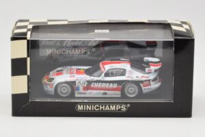 Dodge Viper GTS-R #58 C. Bouchut / Belloc / Monteiro Le Mans 24 Hours 2001 Minichamps 1:43 400011458 Metal - imaginea 4 din 4