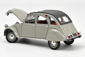 Citroen 2CV AZAM Roz Gri Norev 1:18 181430 Metal - imaginea 2 din 3