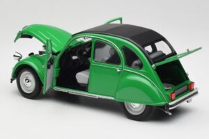 Citroen 2CV Bamboo Verde Minichamps 1:18 150111502 Metal - imaginea 5 din 8