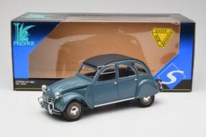 Citroen 2CV Bleu Nuit Solido 1:18 8028 Metal - imaginea 6 din 6