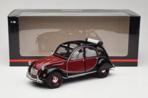 Citroen 2CV Charleston Roșu Minichamps 1:18 150111501 Metal - imaginea 8 din 8