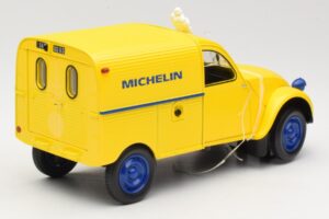Citroen 2CV Fourgonnette Michelin Bibendum Norev 1:18 181502 Metal - imaginea 2 din 6