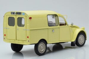 Citroen 2CV Furgonette AK350 Pastis Galben Norev 1:18 181488 Metal - imaginea 3 din 8