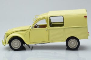 Citroen 2CV Furgonette AK350 Pastis Galben Norev 1:18 181488 Metal - imaginea 4 din 8