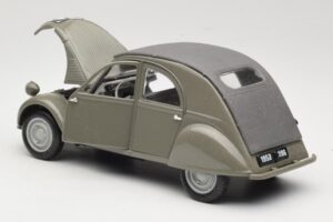Citroen 2CV Gri Maisto 1:18 31834 Metal - imaginea 5 din 8