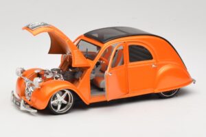 Citroen 2CV Portocaliu Maisto 1:18 31321 Metal - imaginea 2 din 8