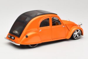 Citroen 2CV Portocaliu Maisto 1:18 31321 Metal - imaginea 3 din 8