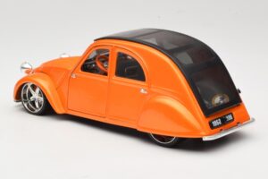 Citroen 2CV Portocaliu Maisto 1:18 31321 Metal - imaginea 7 din 8