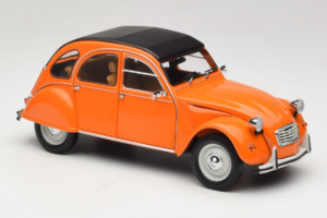Citroen 2CV Portocaliu Minichamps 1:18 150111504 Metal - imaginea 6 din 8