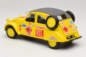 Citroen 2CV Rally Galben Maisto 1:18 56032 Metal - imaginea 5 din 6