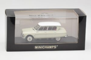 Citroen Ami 6 Alb Minichamps 1:43 400111660 Metal - imaginea 4 din 4