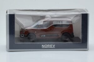 Citroen Berlingo Cupru Metalizat Norev 1:43 155765 Metal - imaginea 4 din 4