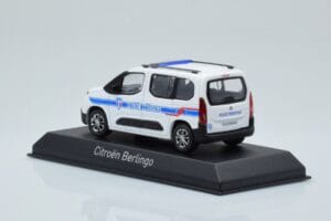 Citroen Berlingo Police Municipale v1 Alb Albastru Norev 1:43 155767 Metal - imaginea 3 din 4