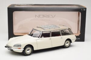 Citroen DS21 Break Alb Norev 1:18 181590 Metal - imaginea 8 din 8