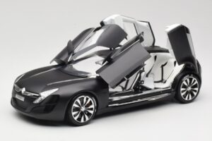 Citroen C-Metisse Matte Black Norev 1:18 181597 Metal - imaginea 2 din 8