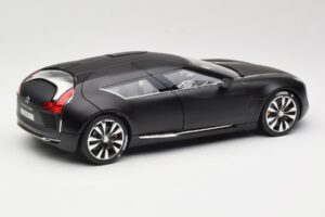 Citroen C-Metisse Matte Black Norev 1:18 181597 Metal - imaginea 3 din 8