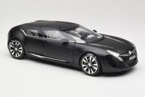 Citroen C-Metisse Matte Black Norev 1:18 181597 Metal - imaginea 6 din 8