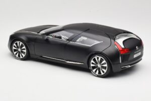 Citroen C-Metisse Matte Black Norev 1:18 181597 Metal - imaginea 7 din 8