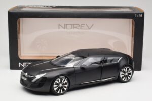 Citroen C-Metisse Matte Black Norev 1:18 181597 Metal - imaginea 8 din 8