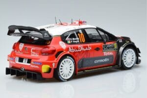 Citroen C3 WRC #10 K. Meeke / P. Nagle Rally Monte Carlo 2018 Norev 1:18 181636 Metal - imaginea 2 din 6
