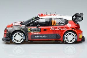 Citroen C3 WRC #10 K. Meeke / P. Nagle Rally Monte Carlo 2018 Norev 1:18 181636 Metal - imaginea 3 din 6
