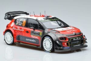 Citroen C3 WRC #10 K. Meeke / P. Nagle Rally Monte Carlo 2018 Norev 1:18 181636 Metal - imaginea 4 din 6
