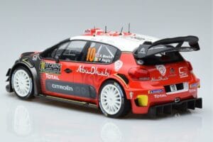 Citroen C3 WRC #10 K. Meeke / P. Nagle Rally Monte Carlo 2018 Norev 1:18 181636 Metal - imaginea 5 din 6