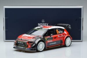 Citroen C3 WRC #10 K. Meeke / P. Nagle Rally Monte Carlo 2018 Norev 1:18 181636 Metal - imaginea 6 din 6