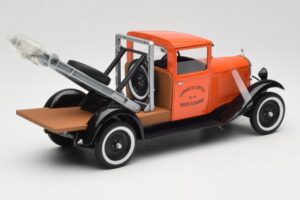 Citroen C4 Depanneuse Portocaliu Solido 1:18 118800-00 Metal - imaginea 3 din 8