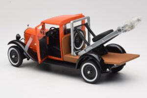Citroen C4 Depanneuse Portocaliu Solido 1:18 118800-00 Metal - imaginea 5 din 8