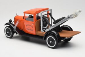 Citroen C4 Depanneuse Portocaliu Solido 1:18 118800-00 Metal - imaginea 7 din 8