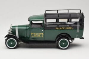 Citroen C4 F Palace Hotel Verde Solido 1:18 118303-00 Metal - imaginea 3 din 6