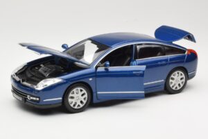 Citroen C6 Albastru Bburago 1:18 18-12073 Metal - imaginea 2 din 8