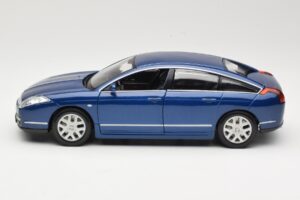 Citroen C6 Albastru Bburago 1:18 18-12073 Metal - imaginea 4 din 8