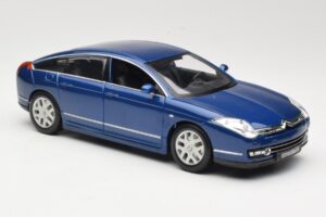 Citroen C6 Albastru Bburago 1:18 18-12073 Metal - imaginea 6 din 8
