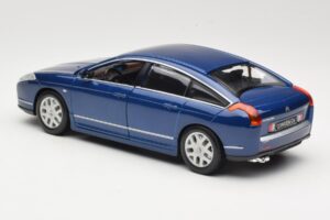 Citroen C6 Albastru Bburago 1:18 18-12073 Metal - imaginea 7 din 8