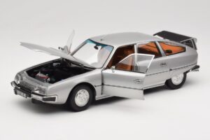 Citroen CX 2200 Pallas Largentiere Grey Norev 1:18 181810 Metal - imaginea 2 din 8