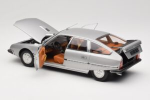 Citroen CX 2200 Pallas Largentiere Grey Norev 1:18 181810 Metal - imaginea 5 din 8